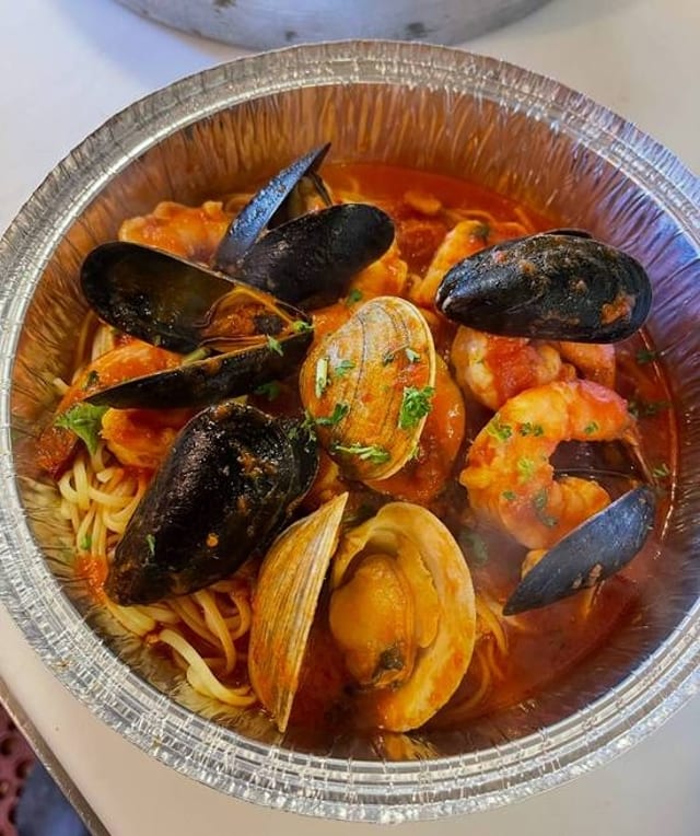 Shrimp Fra Diavolo.