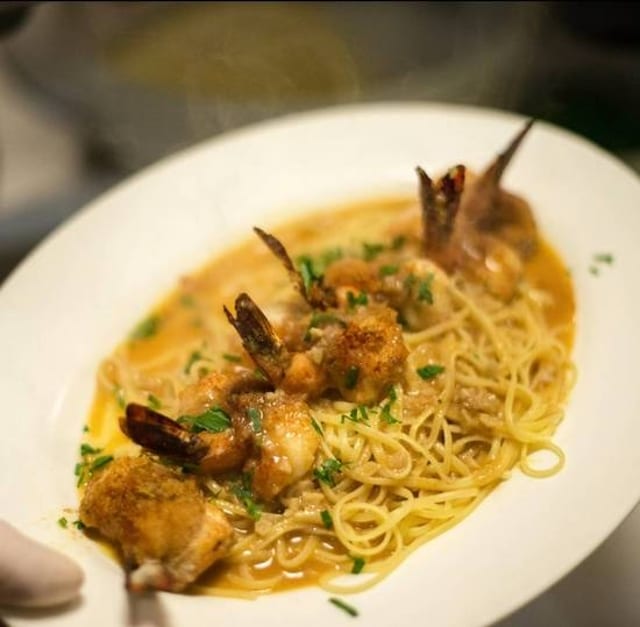 Shrimp Scampi.